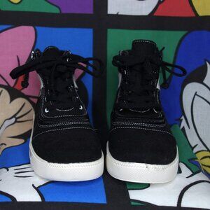 Kids Billy Footwear Street Short Wrap Adaptive High Top Sneaker